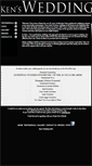 Mobile Screenshot of kensweddings.org